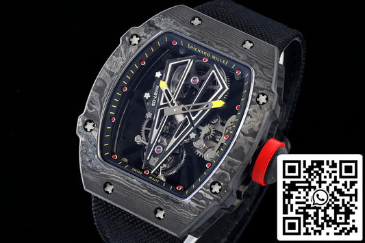 Richard Mille RM27-03 Rafael Nadal Tourbillon 1:1 Best Edition RM Factory quadrante scheletrato