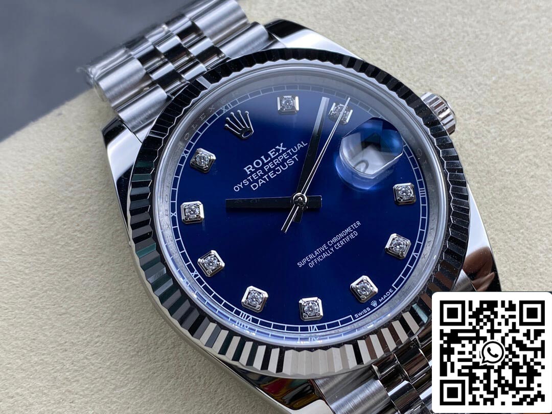 Rolex Datejust M126334-0016 1:1 Mejor edición Clean Factory esfera azul