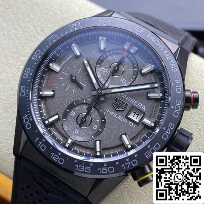 TAG Heuer Carrera CAR201J.FT6087 1:1 Mejor Edición XF Factory Esfera Gris