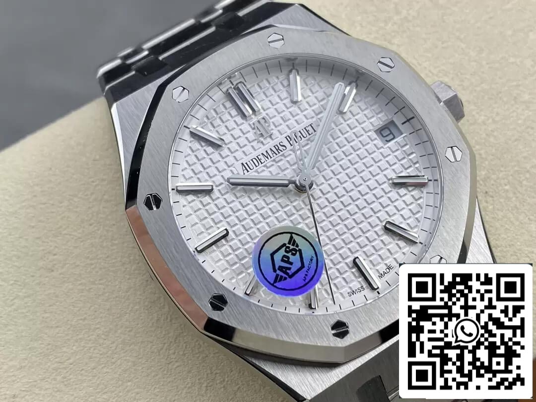 Audemars Piguet Royal Oak 15500ST.OO.1220ST.04 1:1 Best Edition APS Factory quadrante bianco