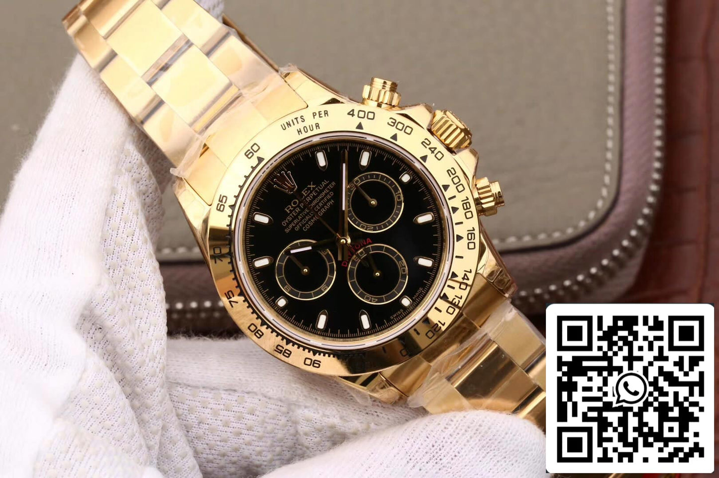 Rolex Daytona Cosmograph M116508-0004 1:1 Best Edition JH Factory Black Dial