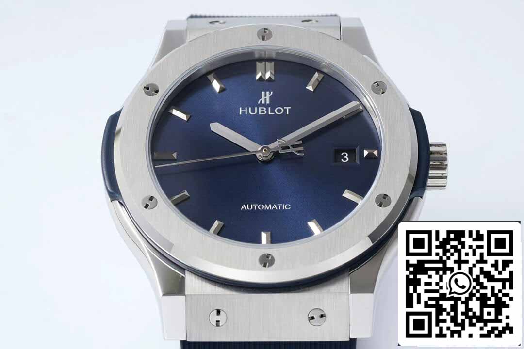 Hublot Classic Fusion 542.NX.7170.RX 42MM 1:1 Mejor edición HB Factory esfera azul