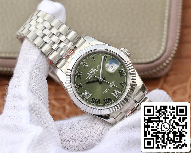 Rolex Datejust 36MM 1:1 Mejor edición GM Factory Esfera engastada con diamantes