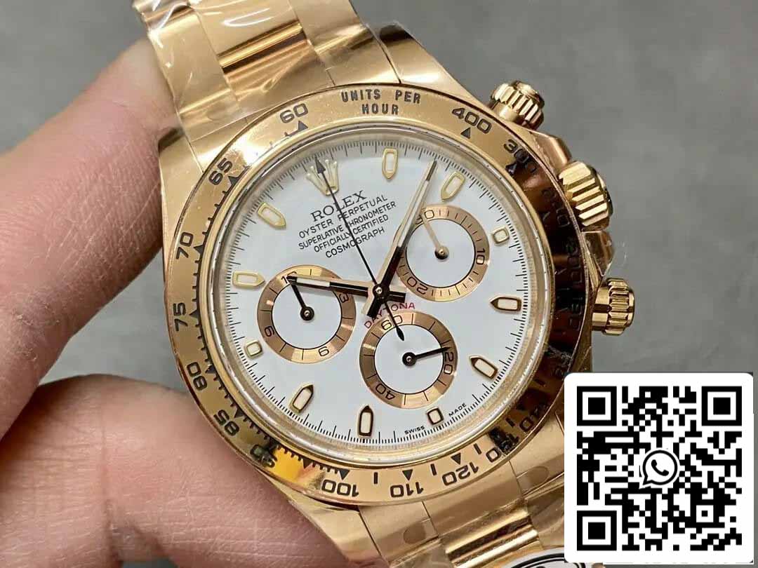 Rolex Cosmograph Daytona M116505-0010 1:1 Best Edition Clean Factory V3 Oro rosa