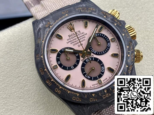 Rolex Daytona Cosmograph Diw Custom Version 1:1 Best Edition Noob Factory Custodia in fibra di carbonio