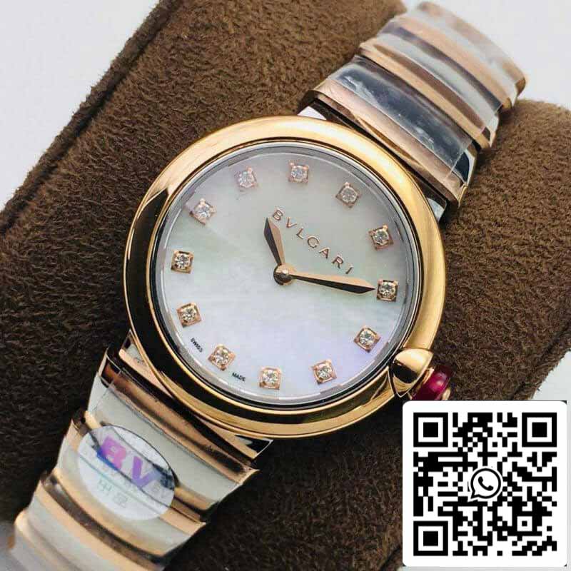 Bvlgari LVCEA 102194 1:1 Best Edition BV Factory Rose Gold Case