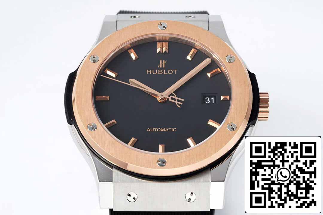 Hublot Classic Fusion 542.NO.1181.RX 42MM 1:1 Mejor edición HB Factory Gold Bisel