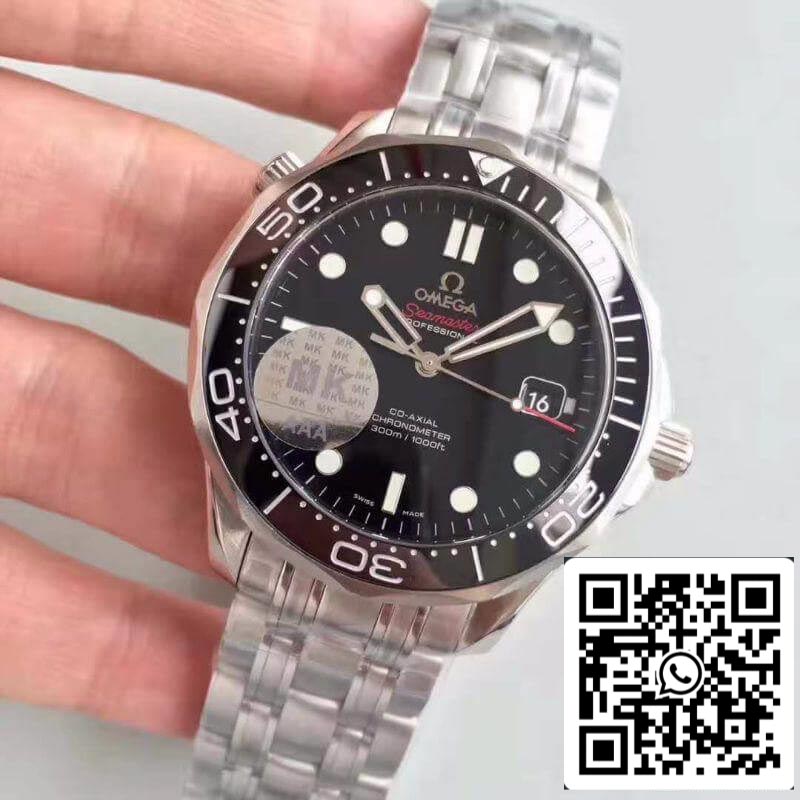 Omega Seamaster Diver 300M 212.30.41.20.01.003 MKS Factory 1:1 Best Edition suizo ETA2824 esfera negra