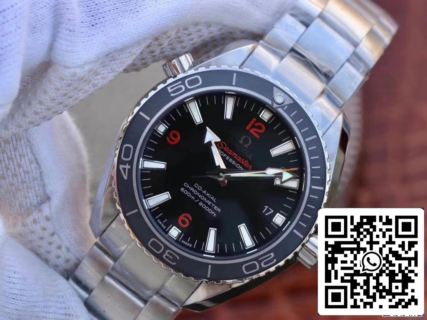 Omega Seamaster Planet Ocean 232.30.46.21.01.003 MKS Factory 1:1 Mejor Edición Suiza ETA8500