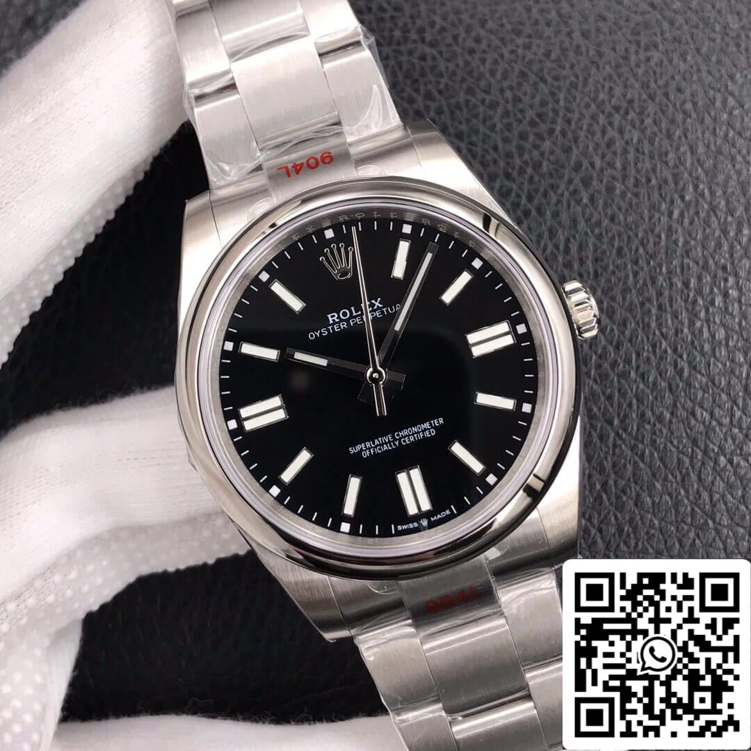 Rolex Oyster Perpetual M124300-0002 41MM 1:1 Best Edition EW Factory Acciaio inossidabile