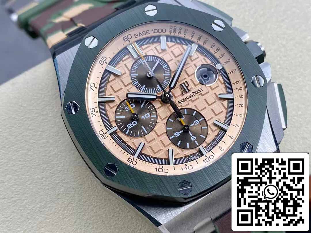 Audemars Piguet Royal Oak Offshore 26400SO.OO.A054CA.01 1:1 Mejor edición APF Factory esfera beige