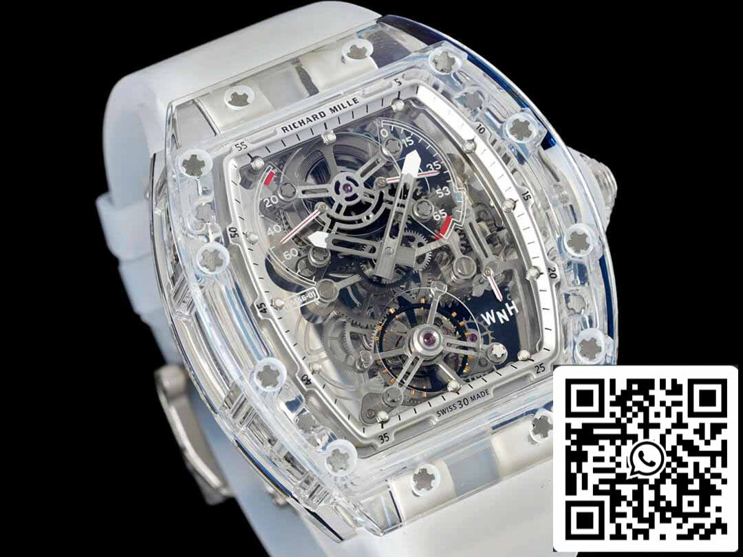 Richard Mille RM 56-01 Tourbillon 1:1 Mejor Edición Caja Transparente RM Factory