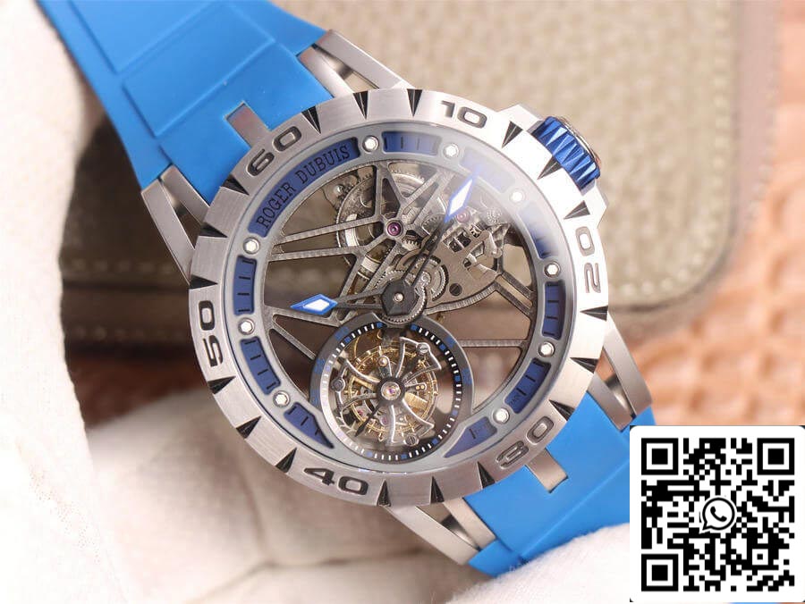 Roger Dubuis Excalibur Spidr RDDBEX0479 Quadrante scheletrato 1:1 Best Edition JB Factory Tourbillon