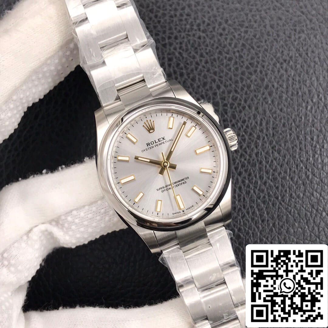 Rolex Oyster Perpetual M277200-0001 31MM 1:1 Best Edition EW Factory Acciaio inossidabile