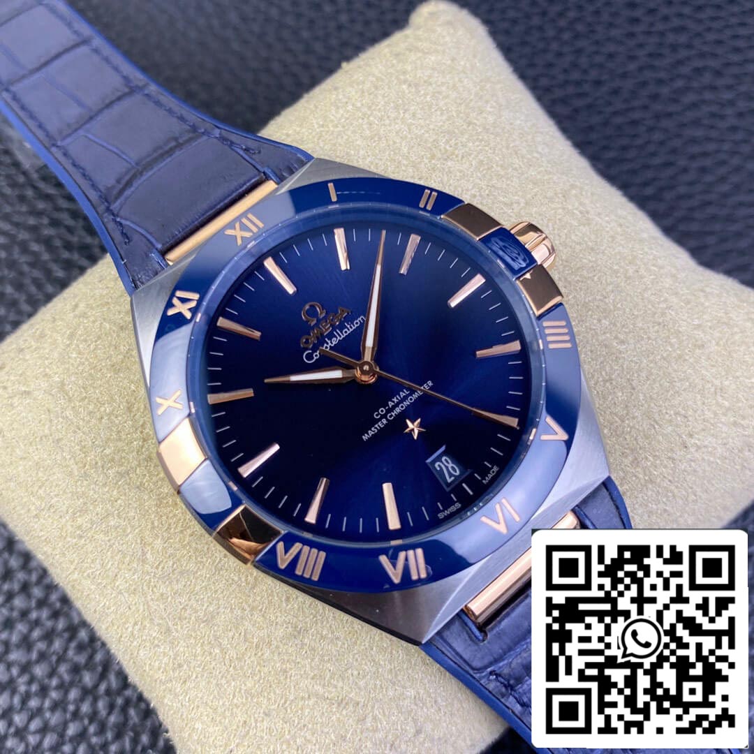 SBF Omega Constellation 131.23.41.21.03.001 1:1 Best Edition VS Factory Blue Dial