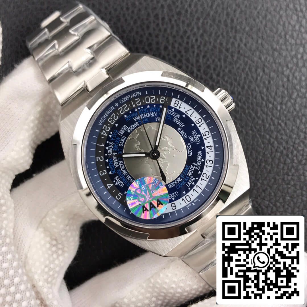 Vacheron Constantin Overseas 7700V/110A-B172 1:1 Best Edition 8F quadrante blu di fabbrica