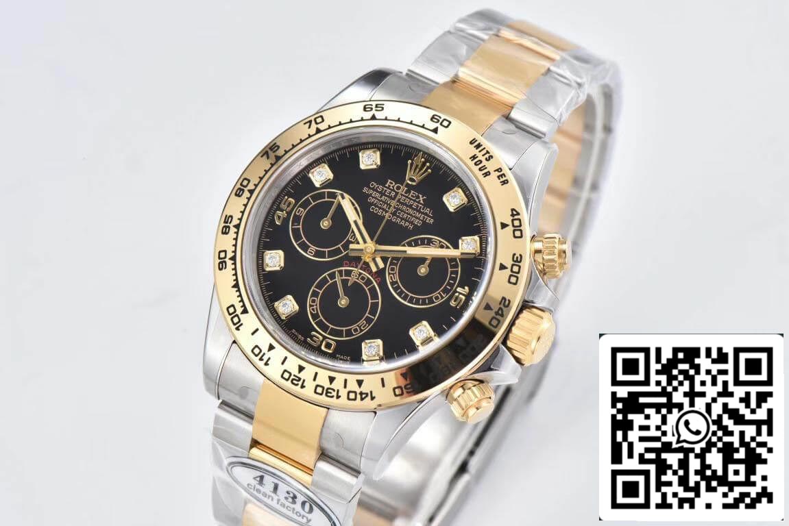 Rolex Cosmograph Daytona M116503-0008 1:1 Best Edition Clean Factory V3 Quadrante con diamanti