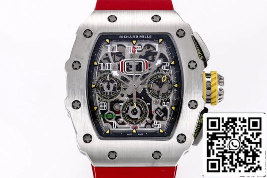 Richard Mille RM11-03RG 1:1 Best Edition KV Factory Titanium Case