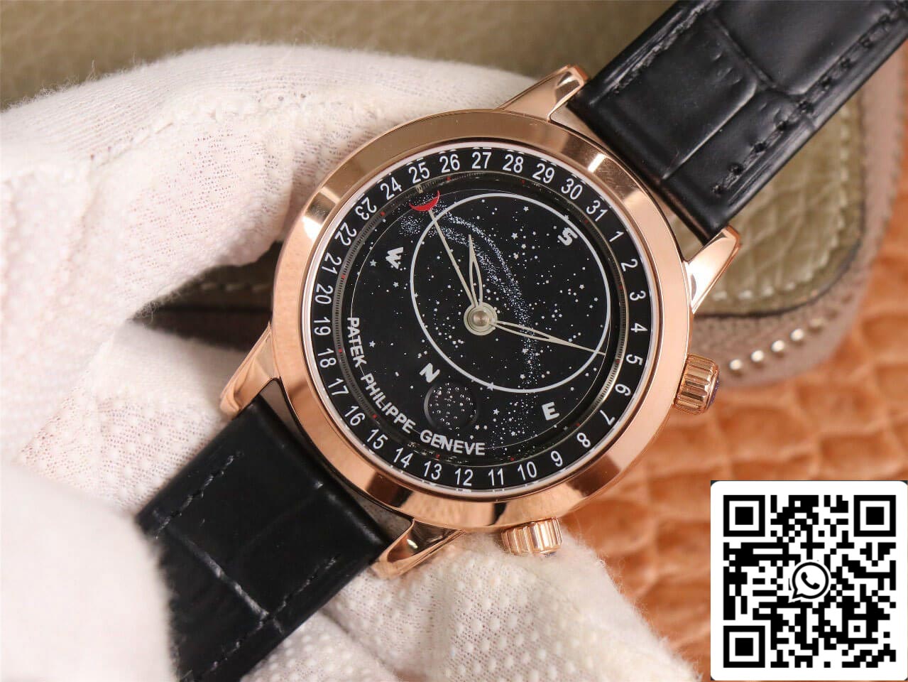 Patek Philippe Grandi Complicazioni 6102 1:1 Best Edition TW Factory quadrante nero stellato