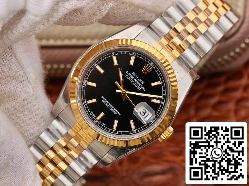 Rolex Datejust 126233 36mm AR Factory Mechanical Watches 1:1 Best Edition Swiss ETA3135 Two Tone Bracelet