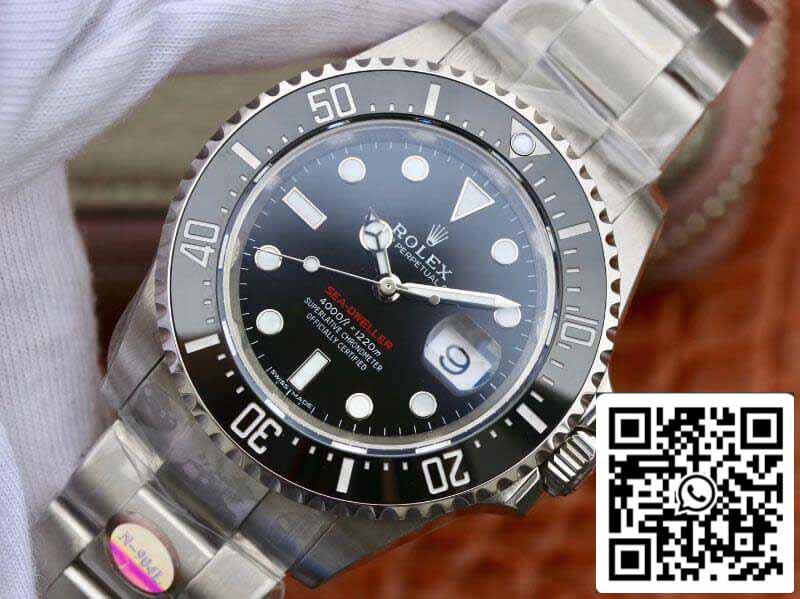 Rolex Sea-Dweller 126600 43mm Noob Factory V9 Version 1:1 Best Edition Swiss ETA3235 Stainless Steel Strap