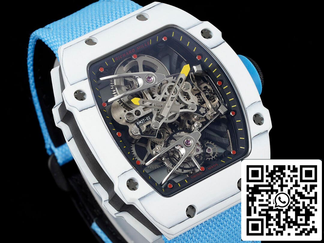 Richard Mille RM27-02 Rafael Nadal Tourbillon 1:1 Mejor Edición RM Factory Correa Azul