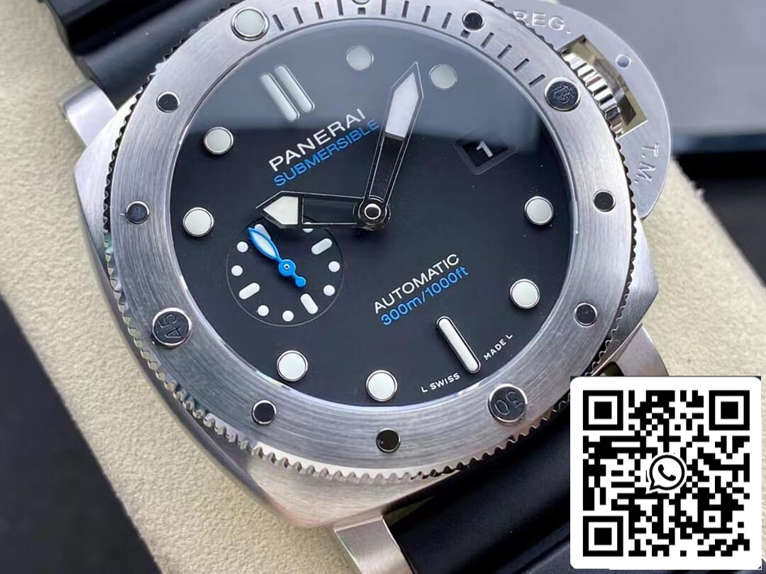 Panerai Sumergible PAM01229 1:1 Mejor Edición VS Factory Esfera Negra