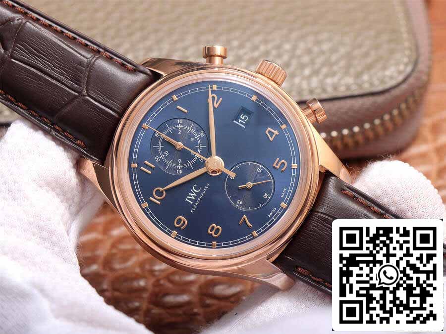 IWC Portugieser IW390305 1:1 Best Edition ZF Factory Blue Dial