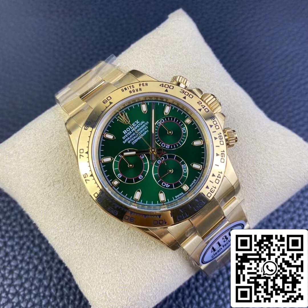 Rolex Cosmograph Daytona M116508-0013 1:1 Mejor edición Clean Factory esfera verde