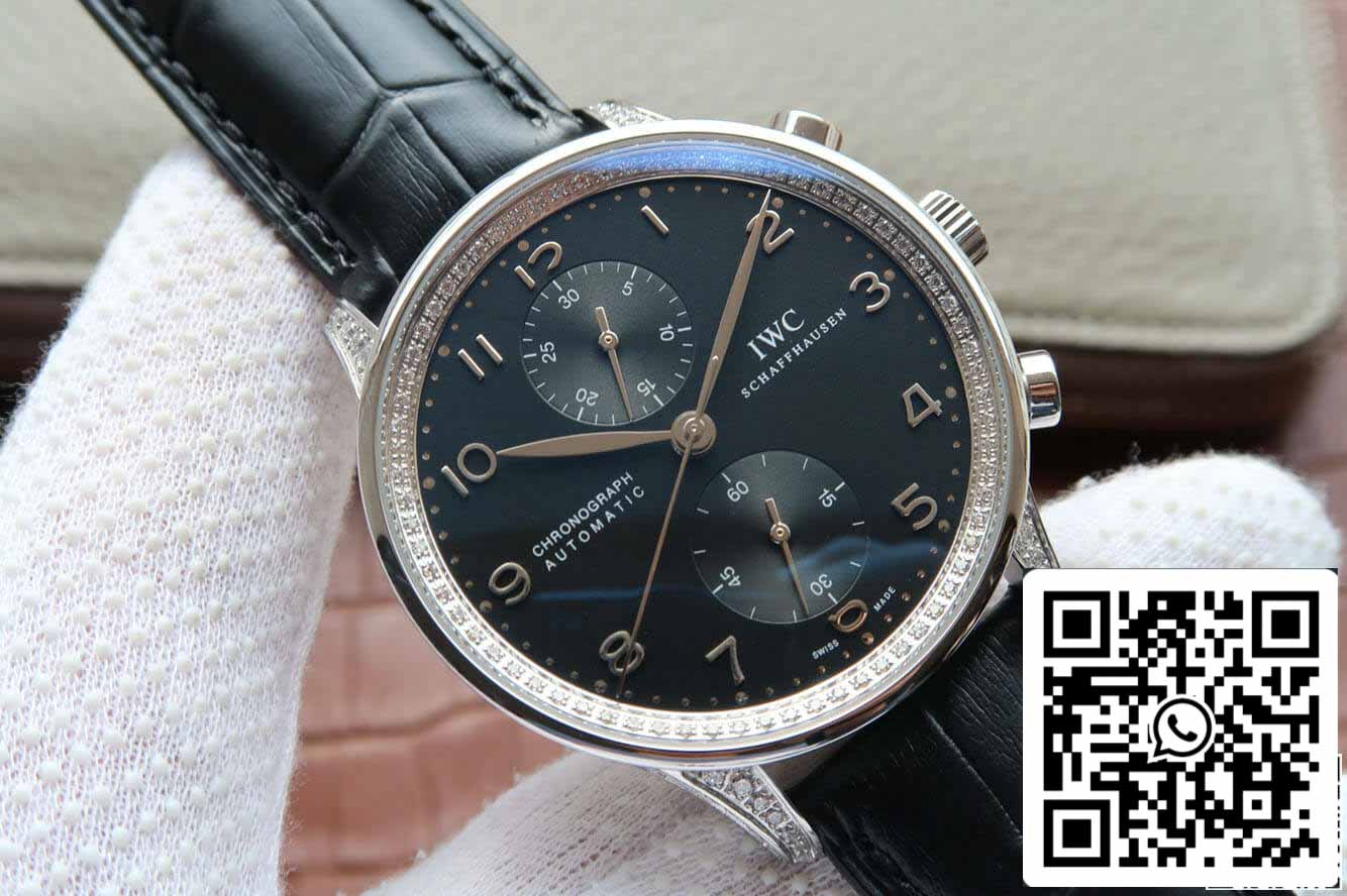 IWC Portugieser IW371440 1:1 Best Edition ZF Factory quadrante nero