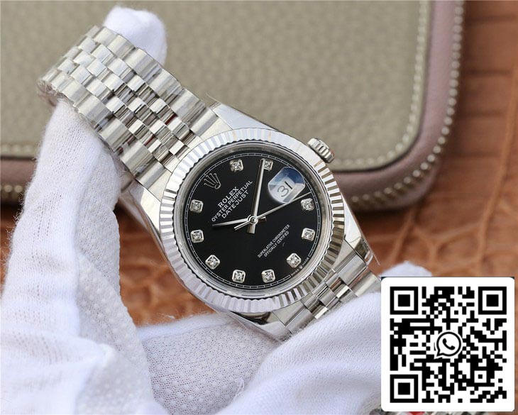 Rolex Datejust M126234-0027 1:1 Best Edition GM Factory quadrante nero