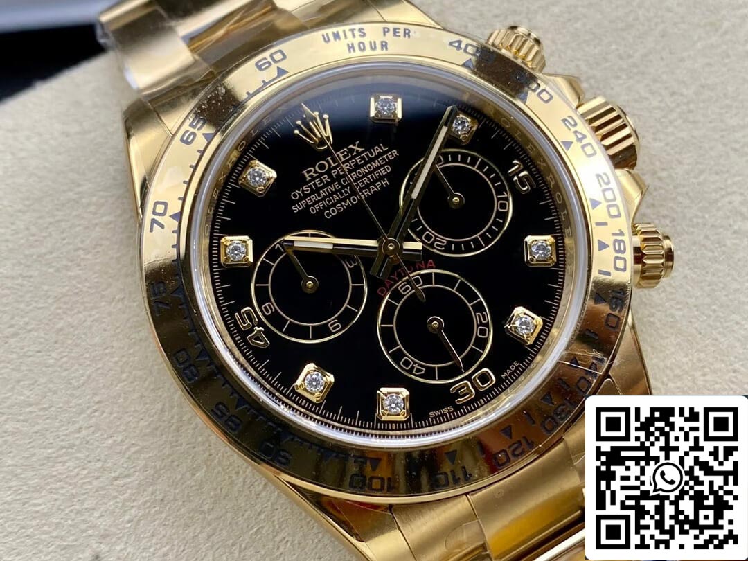 Rolex Cosmograph Daytona M116508-0008 1:1 Best Edition Clean Factory Oro Amarillo