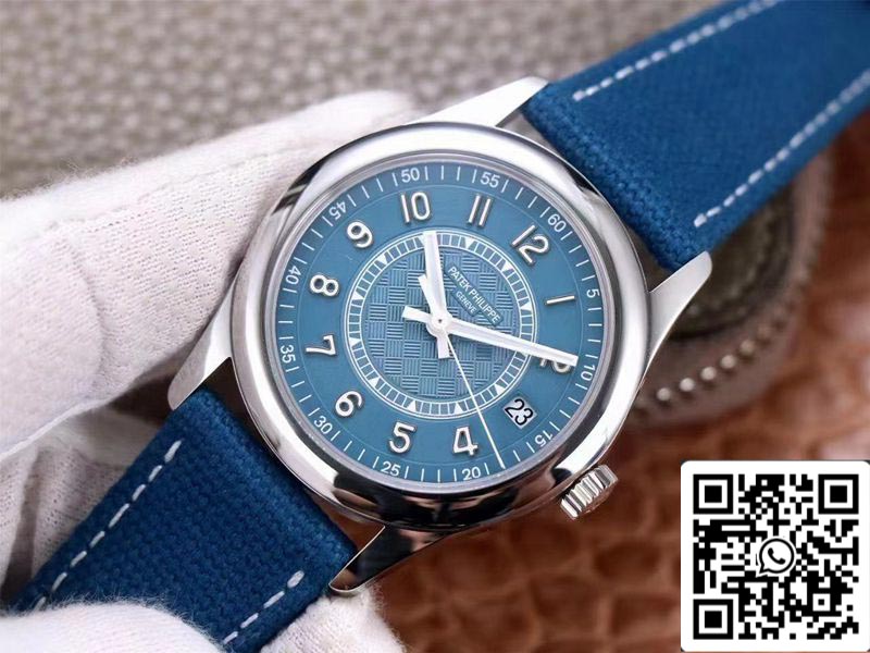 Patek Philippe Calatrava 6007A-001 1:1 Best Edition ZF Factory quadrante blu