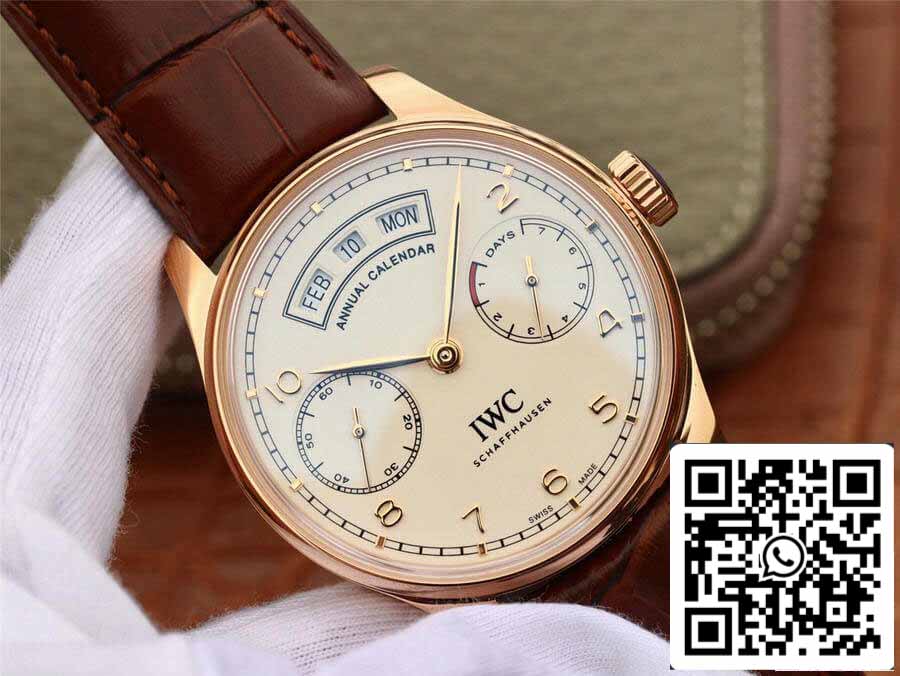 IWC Portugieser IW503504 1:1 Mejor edición ZF Factory esfera blanca