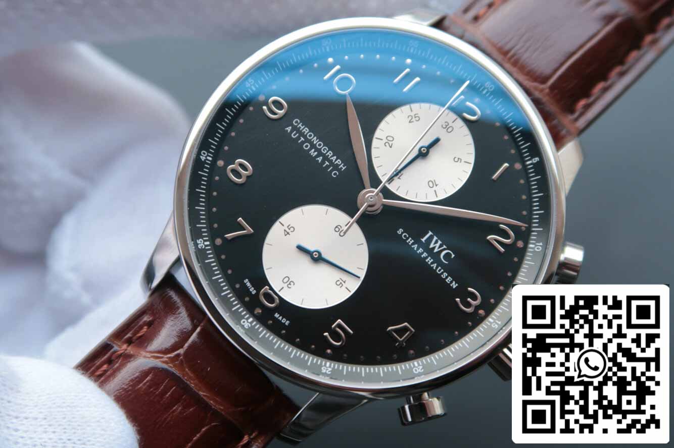 IWC Portugieser IW371404 1:1 Best Edition ZF Factory V7 quadrante nero