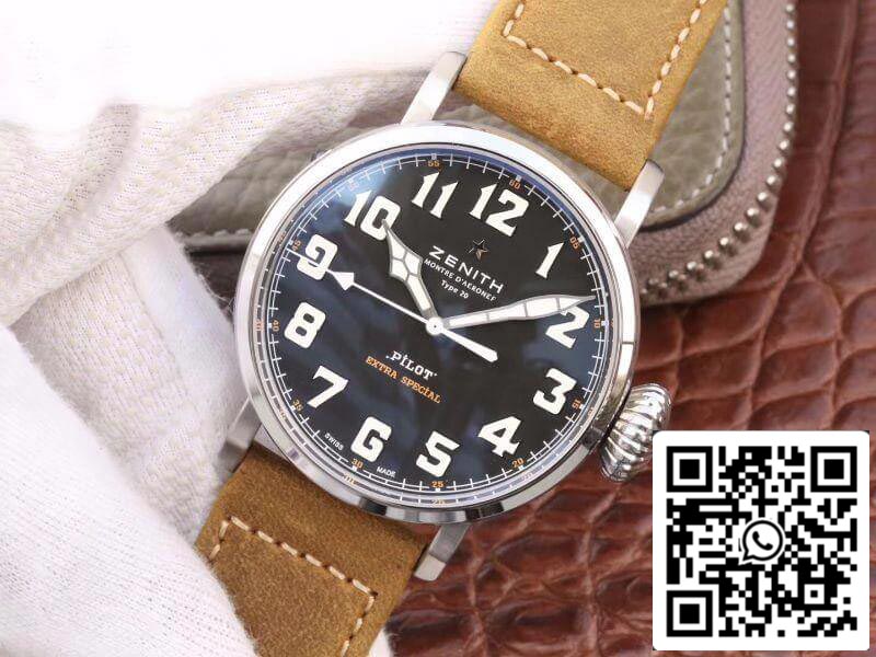 Zenith Pilot 03.2430.3000/21.C738 XF Factory 1:1 Miglior Edizione Svizzera ETA2824-2