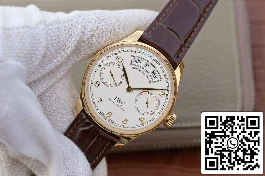 IWC Portugieser IW503502 1:1 Mejor edición YL Factory esfera blanca