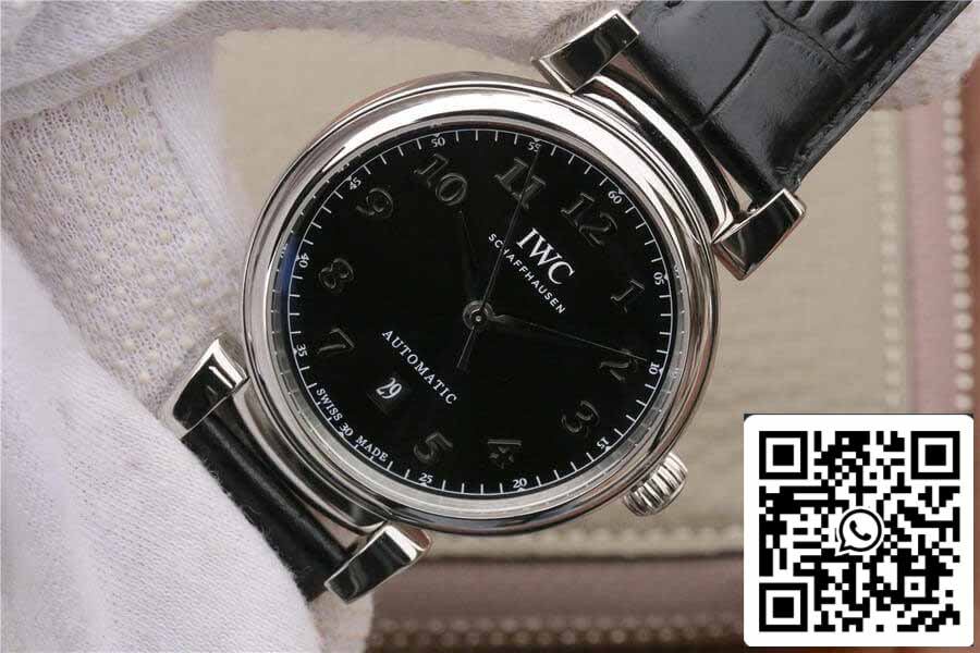 IWC Da Vinci IW356601 1:1 Mejor edición MKS Factory esfera negra