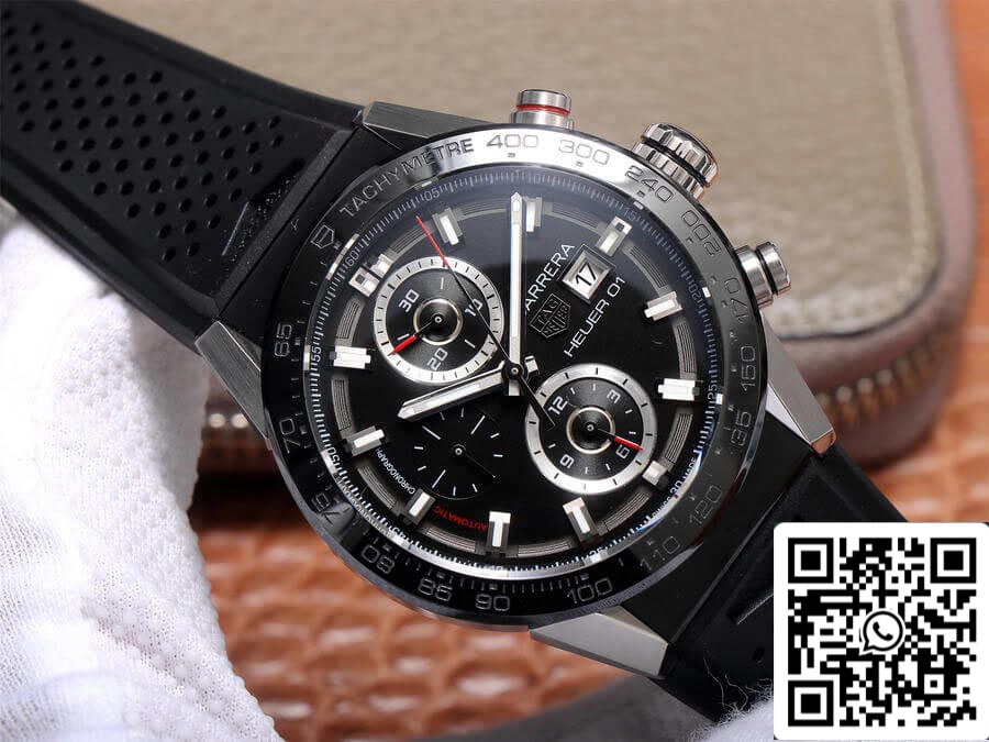 TAG Heuer Carrera CAR201Z.FT6046 1:1 Mejor edición XF Factory esfera negra