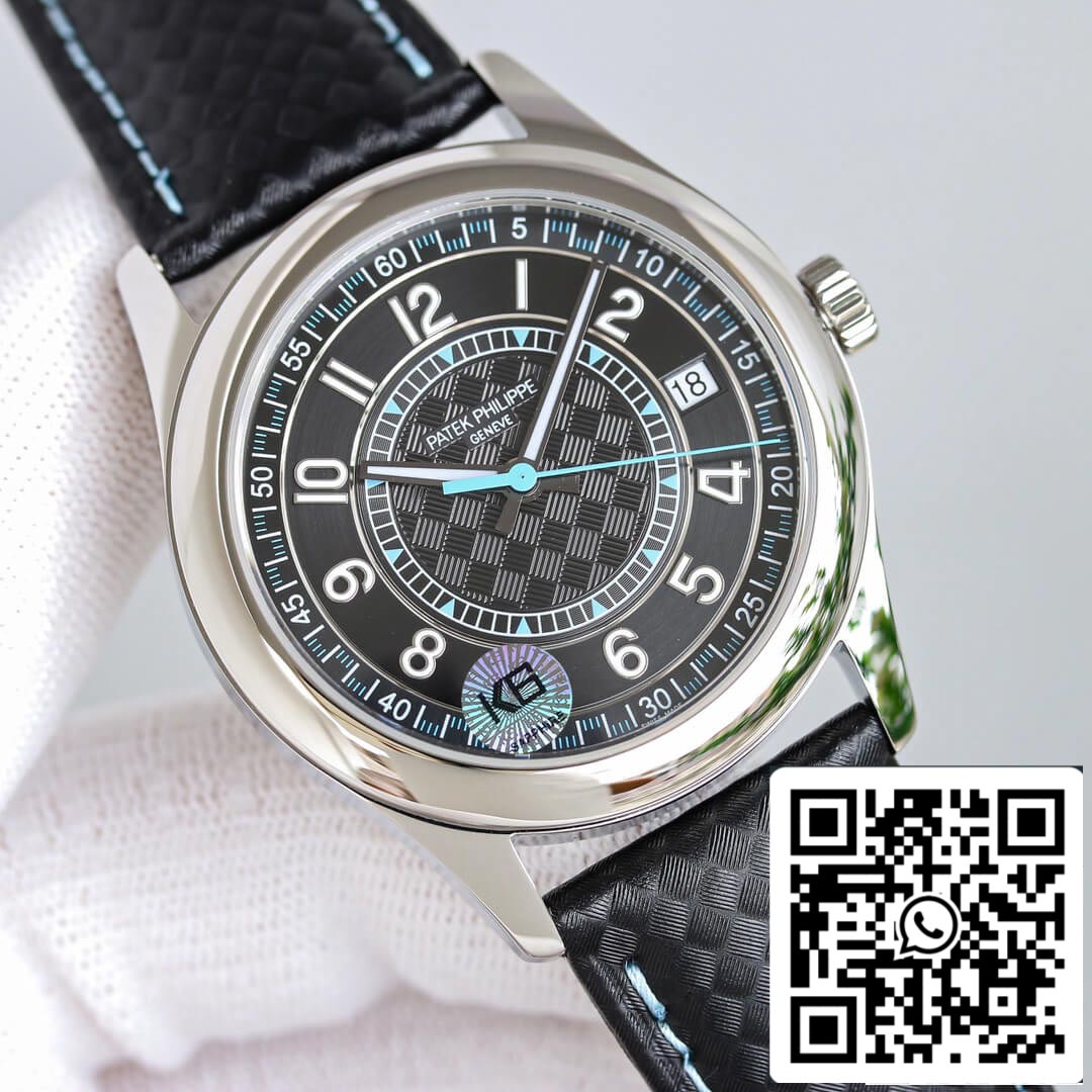 Patek Philippe Calatrava 6007G-011 1:1 Best Edition GS Factory Black Dial