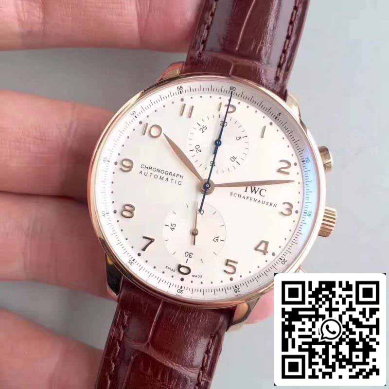 IWC Cronógrafo portugués IW371445 ZF Factory 1:1 Mejor edición suiza ETA7750