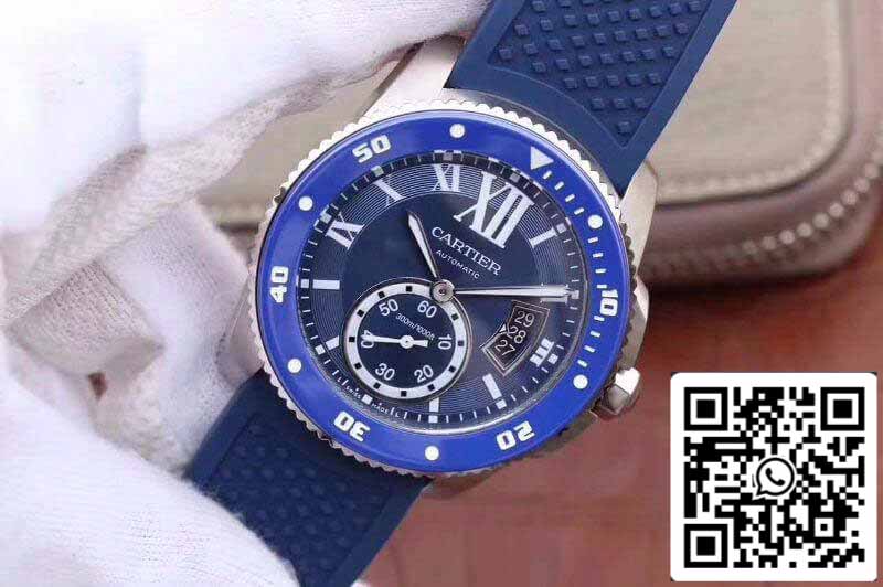 Calibre De Cartier Diver WSCA0011 JF Factory 1:1 Best Edition Swiss ETA2836-2