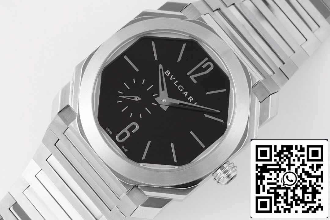 Bulgari Octo Finissimo 103297 1:1 Best Edition BV Factory quadrante nero