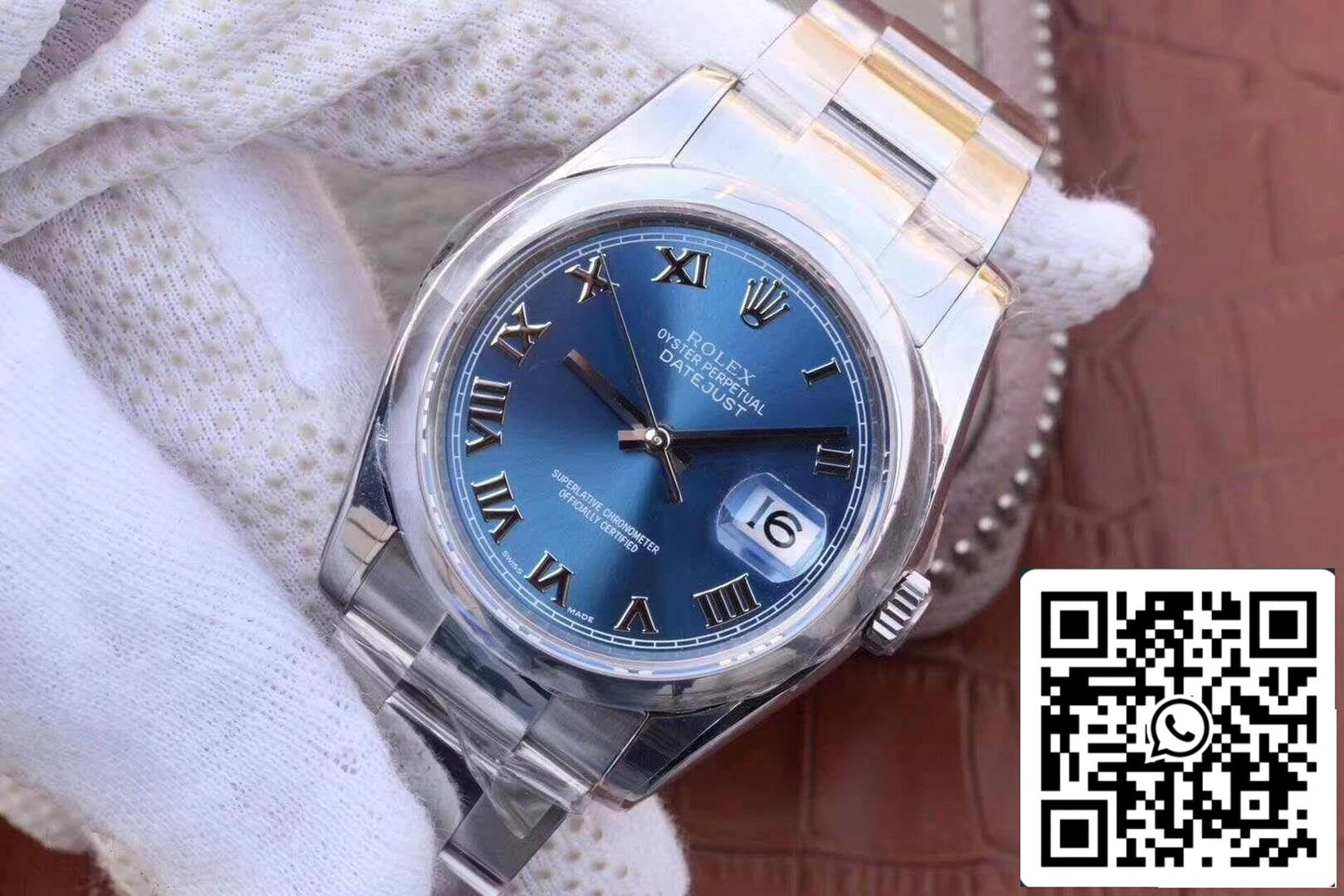 Rolex Datejust 36 mm 116234-0141 AR Relojes mecánicos de fábrica 1:1 Mejor edición suizo ETA3135