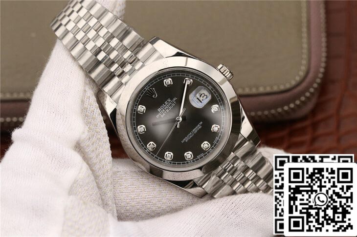 Rolex Datejust M126300 1:1 Mejor Edición EW Factory Esfera Gris