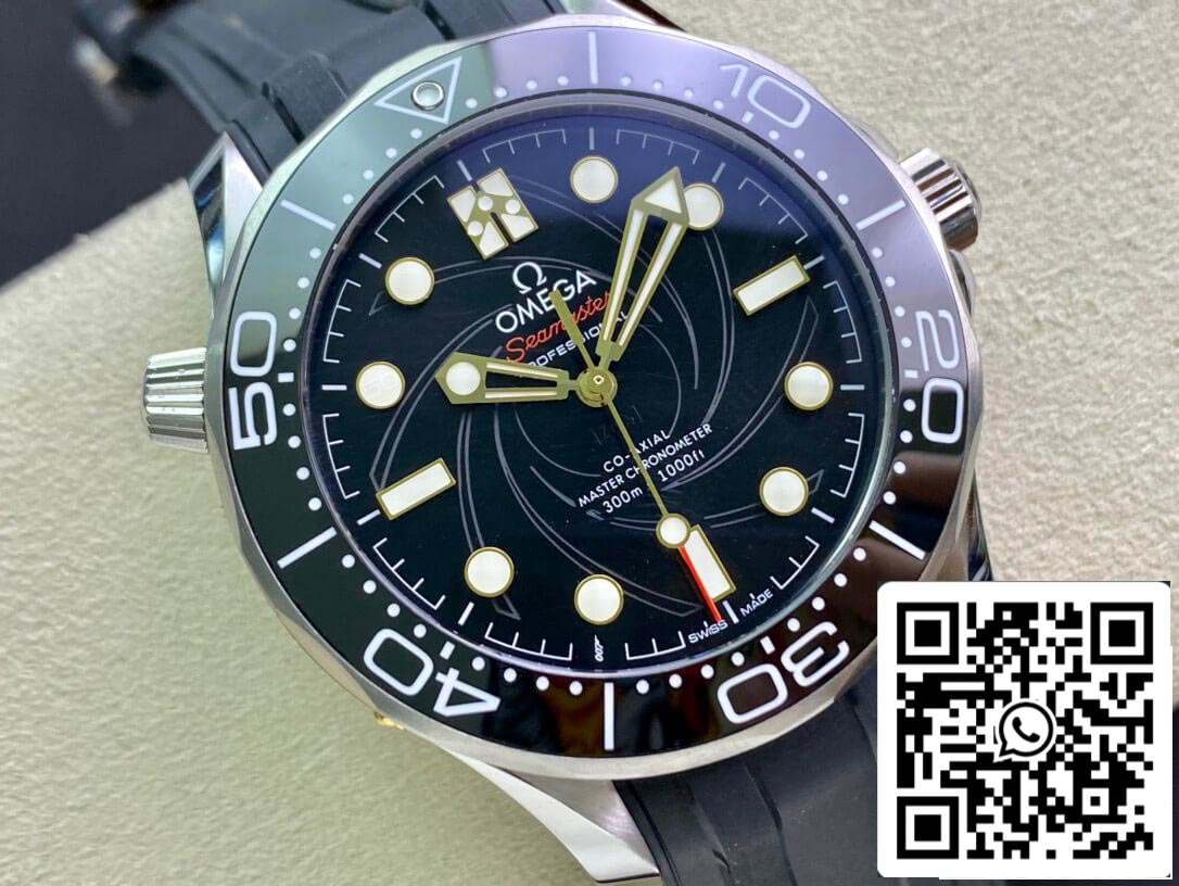 Omega Seamaster Diver 300M 210.22.42.20.01.004 1:1 Best Edition OR Factory Rubber Strap