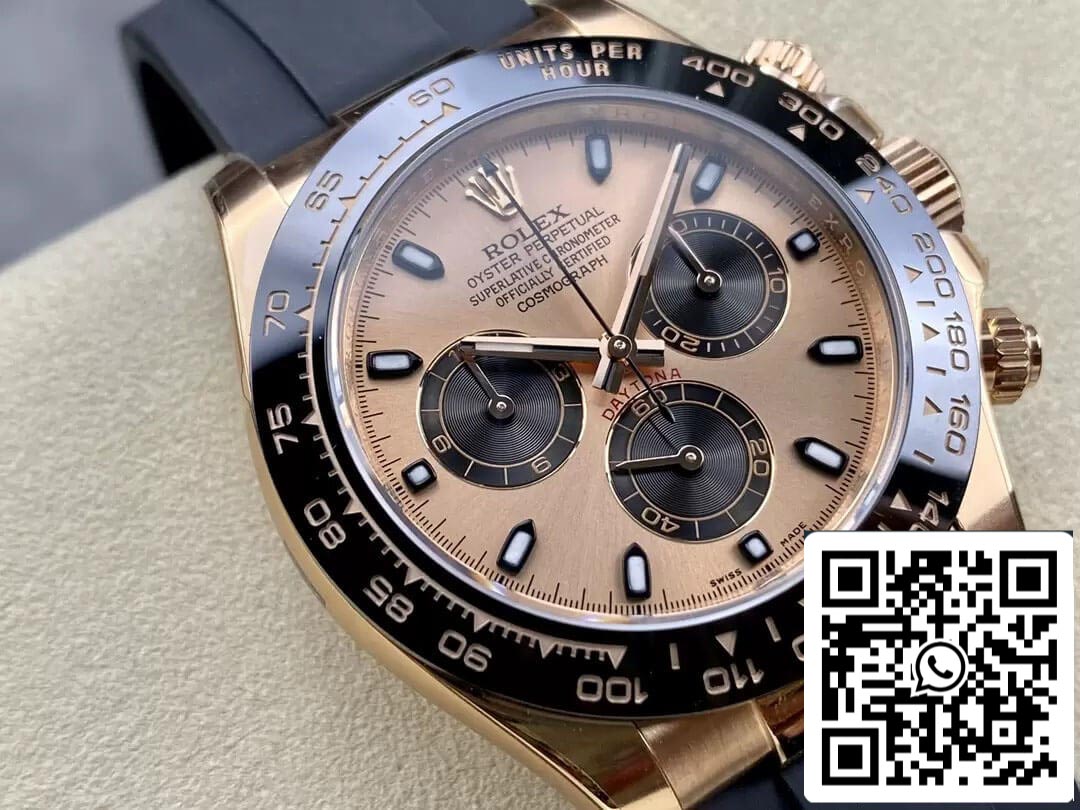 Rolex Cosmograph Daytona M116515LN-0018 1:1 Bisel de cerámica Clean Factory, la mejor edición