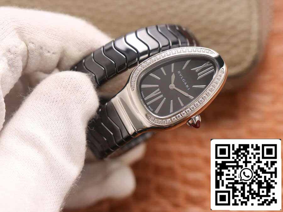 Bvlgari Serpenti 1:1 Best Edition BV Factory Ceramic Black Dial