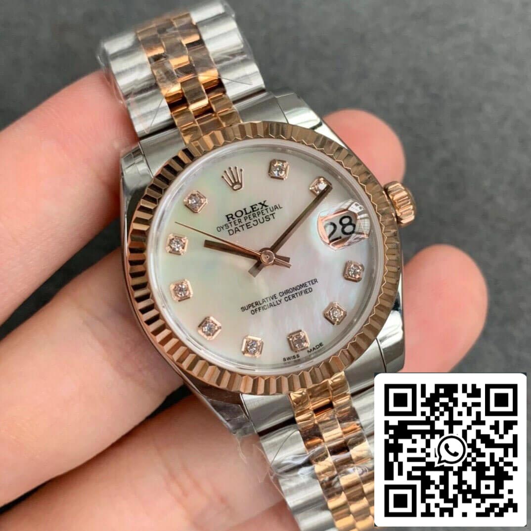 Rolex Datejust M278271-0026 1:1 Best Edition GS Factory in oro rosa