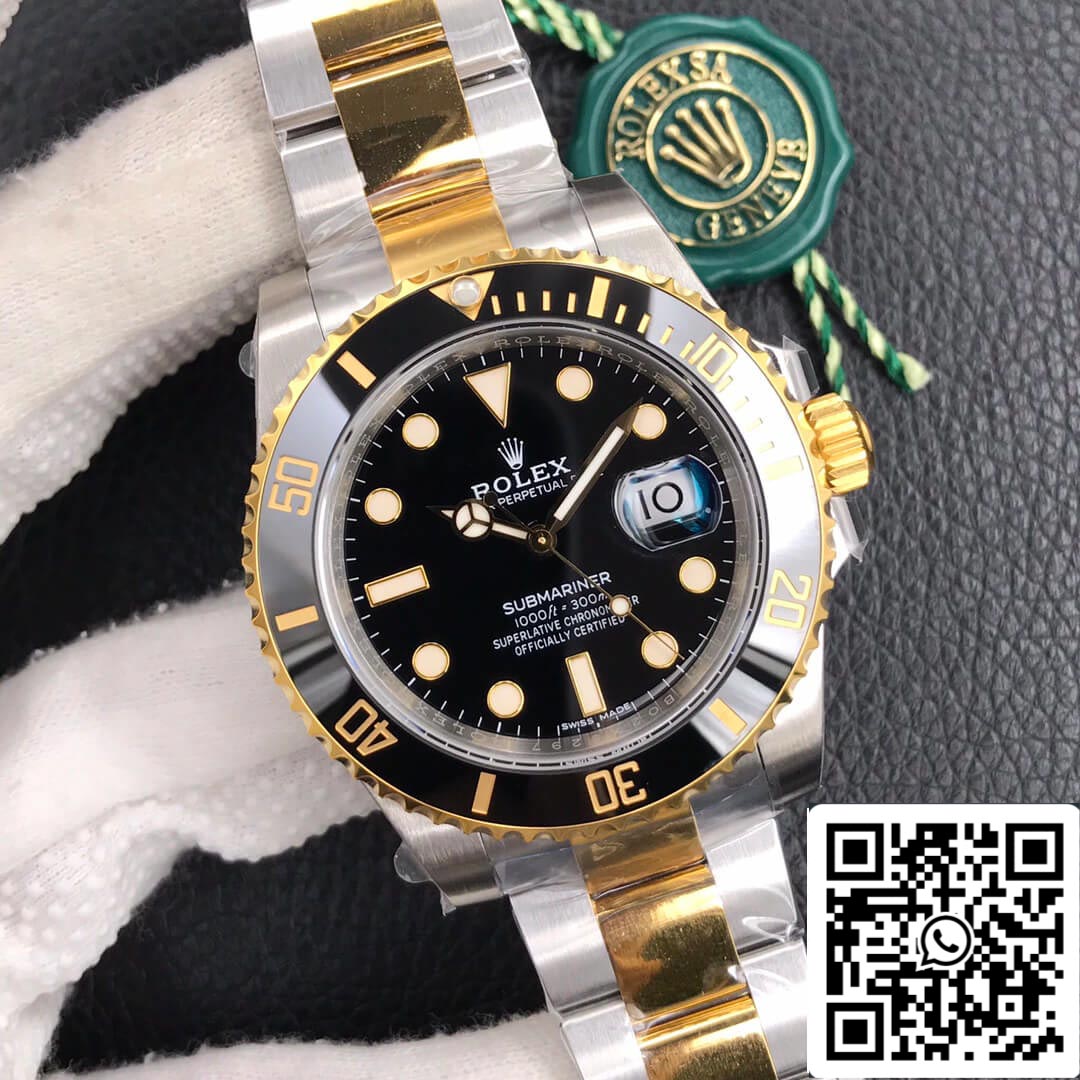 Rolex Submariner 116613-LN-97203 40MM movimento 3135 VS Factory quadrante nero